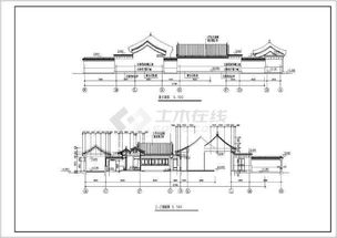 某四合院住宅建筑設計方案